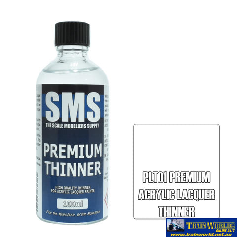Sms-Plt01 The Scale Modellers Supply Acrylic-Lacquer (Solvent) Paint Thinner 100Ml Glueandpaint