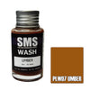 Sms-Plw07 The Scale Modellers Supply Wash Umber Oil Based 30Ml Glueandpaint
