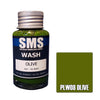 Sms-Plw08 The Scale Modellers Supply Wash Olive Oil Based 30Ml Glueandpaint