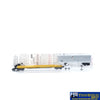 SSH-1023 Used Goods Micro Trains Lines 57’6 Flat Wagon with Trailer C&NW N Scale - Rolling Stock