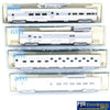 SSH-1034 Used Goods KATO CB&Q Corrugated Passenger set N Scale DCC Ready - Locomotive