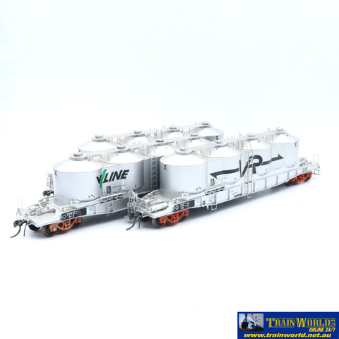 SSH-1095 Used Goods SDS Models FX/VPFX Flour Hoppers mixed (3) HO Scale - Rolling Stock