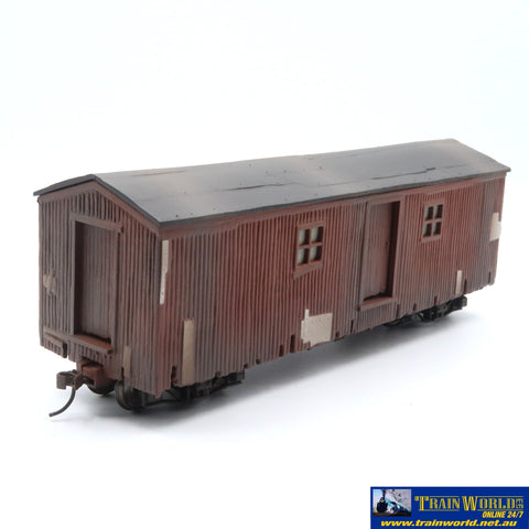 SSH-754 Used Goods Spectrum On30 Camp Car Saw Filers Car - Rolling Stock