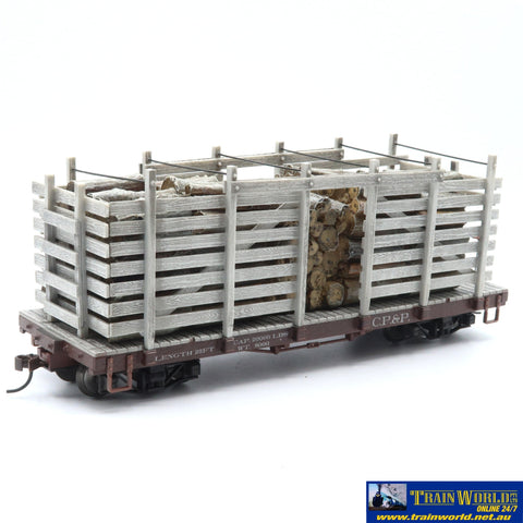 SSH-774 Used Goods Spectrum On30 Pulpwood Car Carolina Pulpwood & Paper Co - Rolling Stock