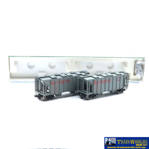 SSH-805 Used Goods KATO AC&F 70t Covered Hopper CB&Q N Scale (2) - Rolling Stock