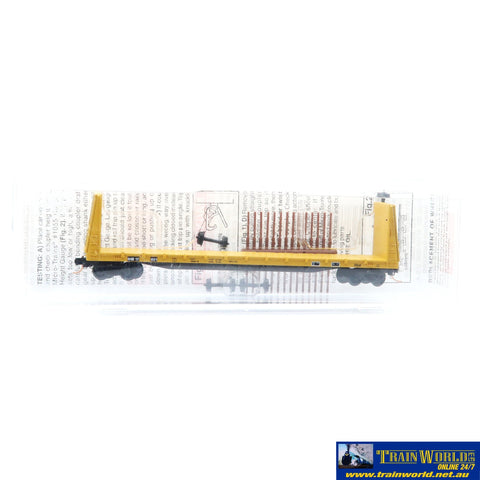 SSH-865 Used Goods Micro Trains Lines 61’8 Bulkhead Flat Car IHB N Scale - Rolling Stock