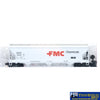 SSH-910 Used Goods Micro Trains Lines 3 Bay Centerflow Hopper FMC N Scale - Rolling Stock
