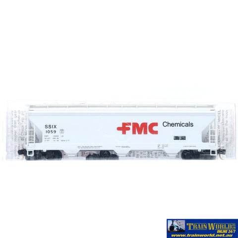SSH-912 Used Goods Micro Trains Lines 3 Bay Centerflow Hopper FMC N Scale - Rolling Stock