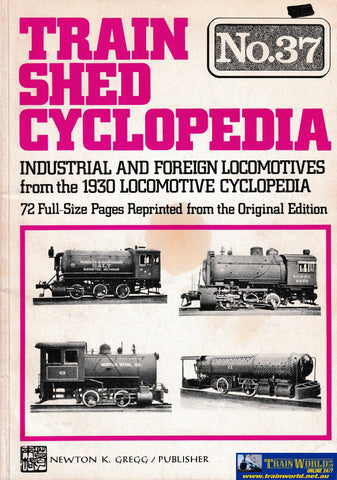Train Shed Cyclopedia #37 -Used- (UB3B-1338S) Reference