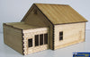 Tsm - Sm1017 Trackside Models Ho Scale – Laser Cut “The Service Station” Structures