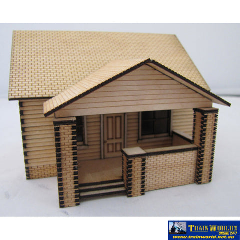 Tsm - Sm1032 Trackside Models Ho Scale – Laser Cut “The Victorian House” Structures