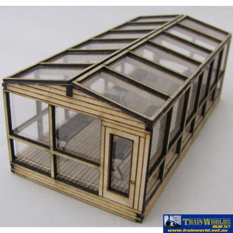 Tsm - Sm1038 Trackside Models Ho Scale – Laser Cut “Pete’s Greenhouse” Structures