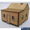 Tsm - Sm1045 Trackside Models Ho Scale – Laser Cut “The Sawtooth Shed” Structures