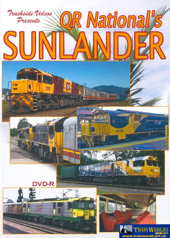 TSV-073 Trackside Videos DVD QR National’s Sunlander CDandDVD