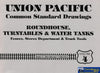 Union Pacific Common Standard Drawings Roundhouse -Used- (UB3B-1579S) Reference