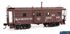 WAL-103659 Walthers-Proto Milwaukee Road Rib Sided Caboose HO-Scale Rolling Stock