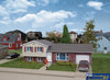 Wal-3840 Walthers Cornerstone Kit Split Level House N Scale Structures