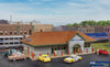 WAL-3887 Walthers Cornerstone Kit Modern Suburban Station N Scale Structures