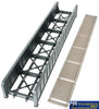 Wal-4503 Walthers Cornerstone Kit 90 Single-Track Railroad Through Girder Bridge Ho Scale Structures