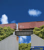 WAL 4509 Walthers Cornerstone Kit 30’ Single Track Railroad Deck Girder Bridge HO Scale Structures