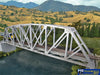 WAL 4521 Walthers Cornerstone Kit Arched Pratt Truss Railroad Bridge HO Scale Structures