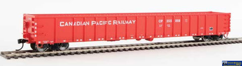 Wal-6405 Walthers-Mainline 68 Railgon Gondola Canadian Pacific #355008 Ho Scale Rolling Stock