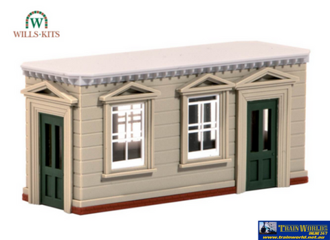 Wil-Ss78 Wills Kits Ss78 Timber-Island Platform-Shelter Footprint: 90Mm X 30Mm Oo-Scale Structures
