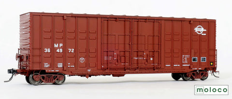 MOL-6001580 Moloco MP ACF 50' Boxcar, 'Hi-Cube, External Post Waffle 8+8 Plug-Doors YPDX #364879 *Eagle Repaint 6-80* HO-Scale