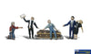 Woo-A1868 Woodland Scenics Graveside Service (6-Pack) Ho Scale Figure