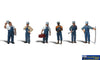 Woo-A2721 Woodland Scenics Train Mechanics (6-Pack) O Scale Figure
