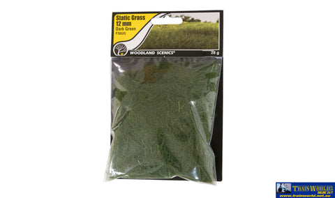 Woo-Fs625 Woodland Scenics Bag Static-Grass Flock Dark-Green (12Mm Length) Scenery