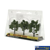 Woo-Tr1506 Woodland Scenics Realistic-Trees Light-Green (3) 76.2-101Mm (3-4) Height Scenery