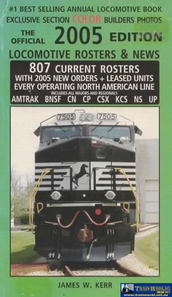 2005 Edition: The Official Locomotive Rosters & News *Covers Rubbed* (Udpa-05) Reference