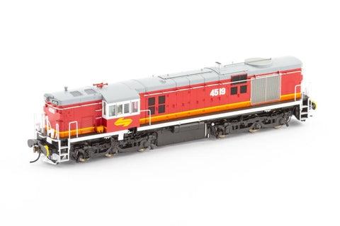 AUS-4536 Auscision 45-class #4519 SRA Candy 'With Grey Roof and Yellow L7-Logo' DCC-Ready/Sound-Ready