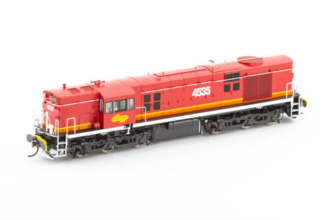 AUS-4538 Auscision 45-class #4535 SRA Candy 'With Red Roof and Yellow L7-Logo' DCC-Ready/Sound-Ready