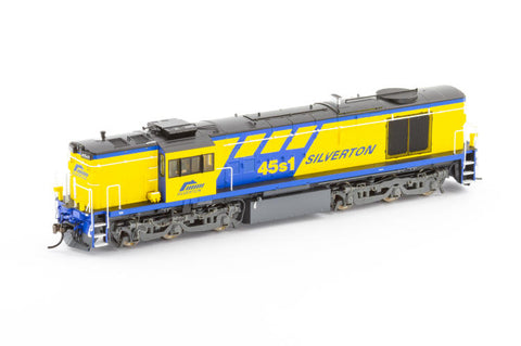 AUS-4545 Auscision 45-class #45s1 Silverton 'Yellow/Blue' DCC-Ready/Sound-Ready