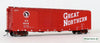 MOL-7050104 Moloco St. Cloud built 50' XM 15-0 Double-slider offset, Delivery 1957 Vermillion Red #35223(Circular Reflectors) HO-Scale