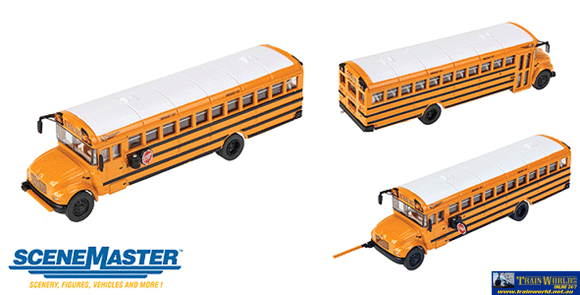 949-11701 Walthers Scenemaster International(R) Ce School Bus - Assembled Ho Scale Vehicle
