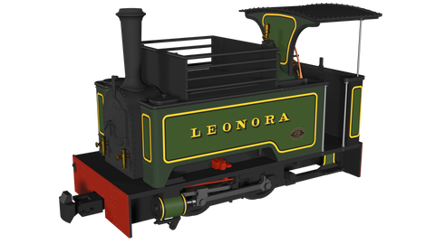 RAP-986002 Rapido UK Kerr Stuart Sirdar ‘Lenora’ – Lined Green OO9-Scale DCC Ready