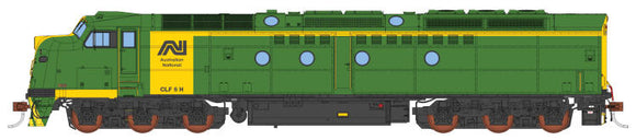 AUS-CLF02 Auscision CLF-Class #CLF6 Australian National, *Verdant Green/Yellow* HO-Scale DCC-Ready/Sound-Ready