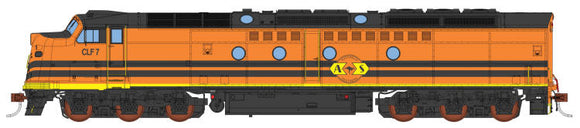 AUS-CLF06S Auscision CLF-Class #CLF7 Australia Southern Railroad, *Dark Orange/Black* HO-Scale DCC/Sound-Fitted