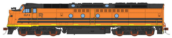 AUS-CLF08 Auscision CLF-Class #CLF2 Rail Power, *Dark Orange/Black* HO-Scale DCC-Ready/Sound-Ready