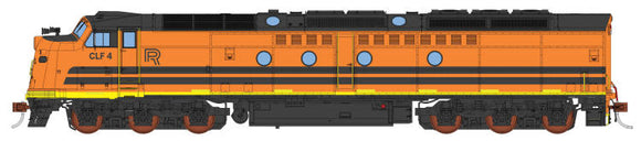 AUS-CLF09 Auscision CLF-Class #CLF4 Rail Power, *Dark Orange/Black* HO-Scale DCC-Ready/Sound-Ready