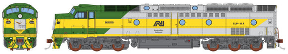 AUS-CLP04 Auscision CLP-Class #CLP11 Australian National, 'Kaurna' with IP Headboard *Green/Yellow/Silver* HO-Scale DCC-Ready/Sound-Ready