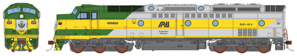 AUS-CLP05 Auscision CLP-Class #CLP12 Australian National, 'Ngadjuri' with 1995 IP Headboard *Green/Yellow/Silver* HO-Scale DCC-Ready/Sound-Ready