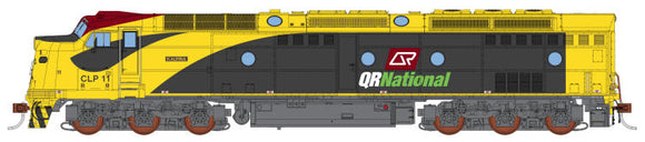 AUS-CLP09 Auscision CLP-Class #CLP11 QR National, 'Kaurna' *Yellow/Black* HO-Scale DCC-Ready/Sound-Ready