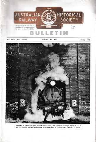 ARHS Bulletin (12) 1966 -Used- (M-BU-1966)