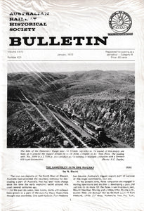 ARHS Bulletin (12) 1973 -Used- (M-BU-1973)