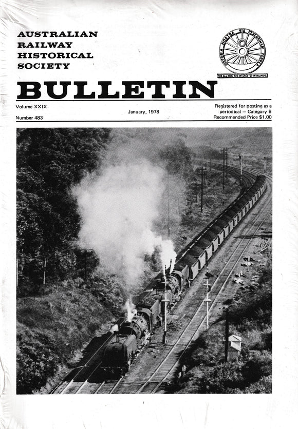 ARHS Bulletin (12) 1978 -Used- (M-BU-1978)