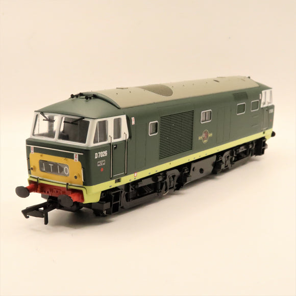 SSH-286 Used Goods Heljan Class 35 BR Green Hymek #D7026  OO Scale DCC Ready